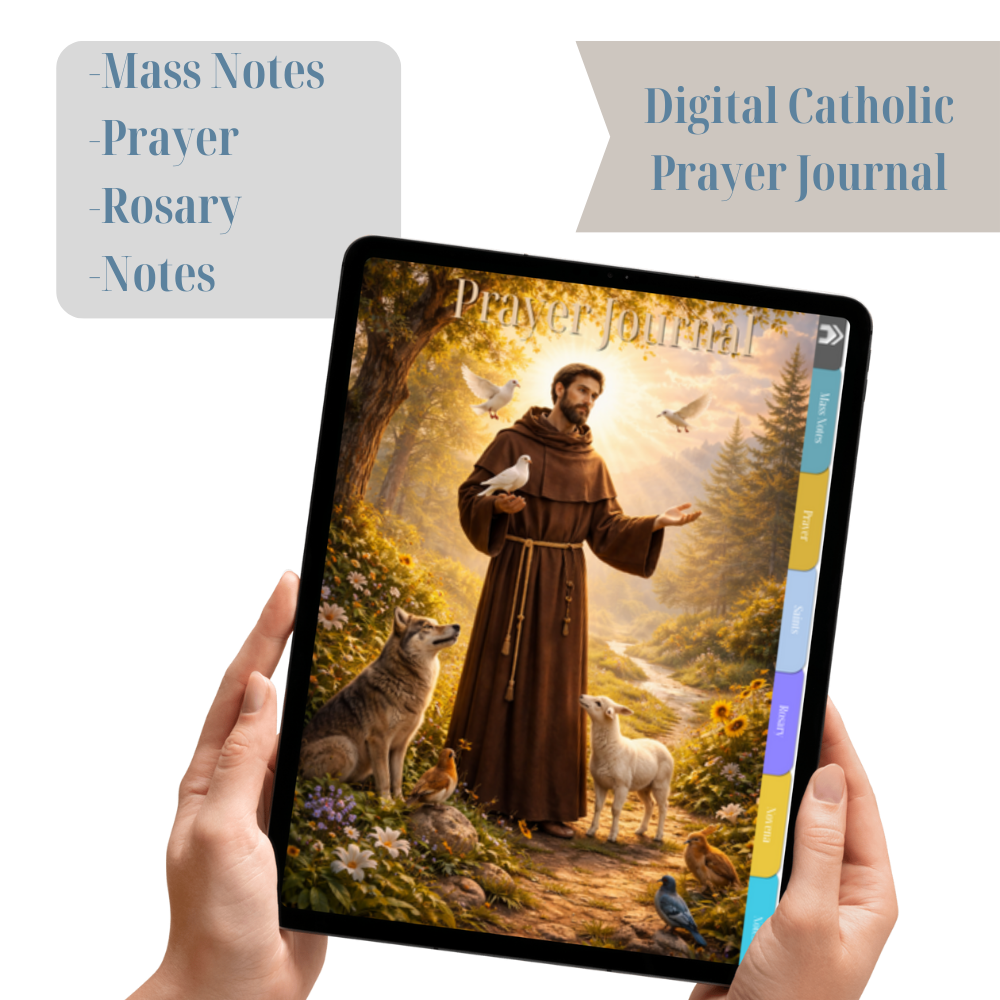 Digital Catholic Prayer Journal | St. Francis of Assisi