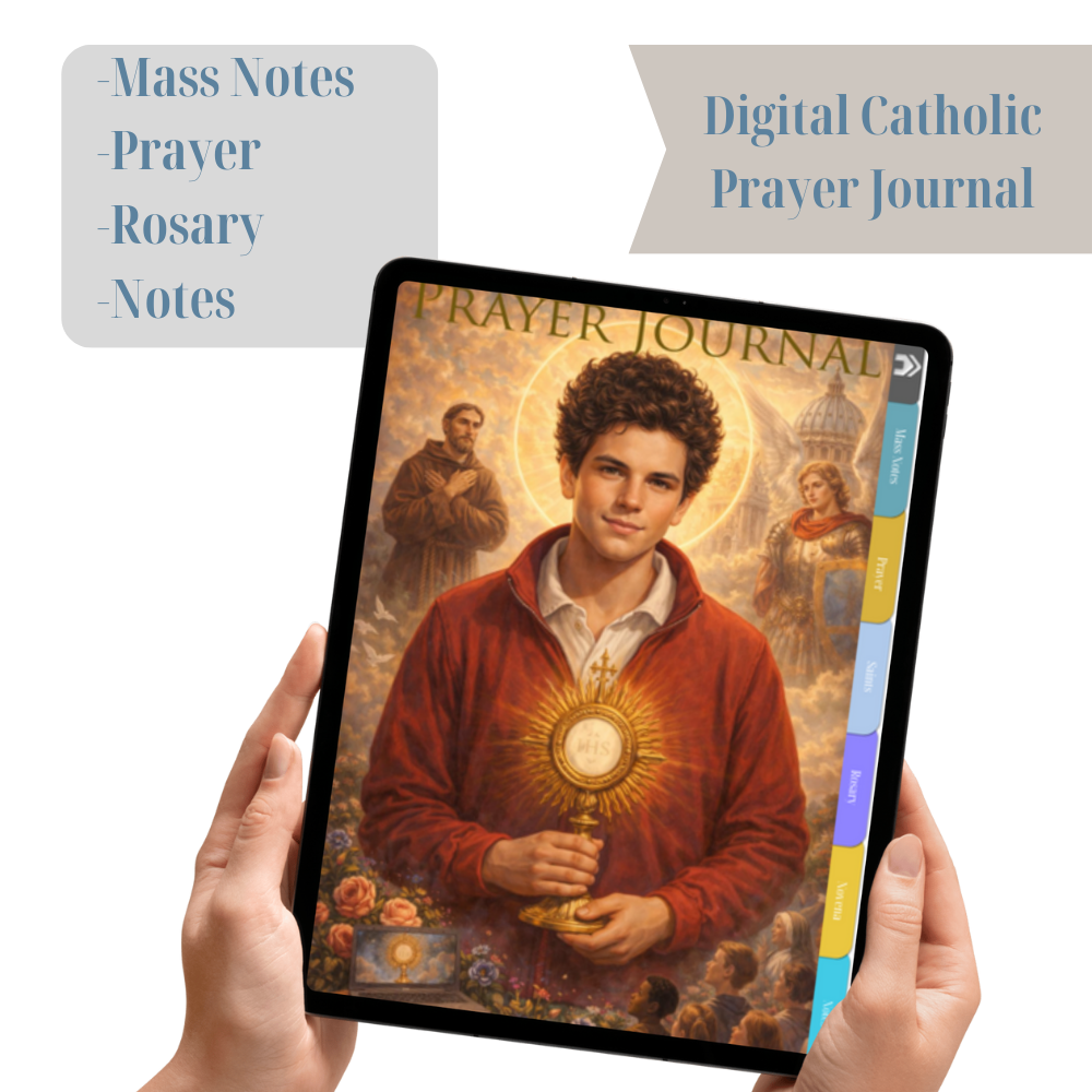 Digital Catholic Prayer Journal | Blessed Carlo Acutis