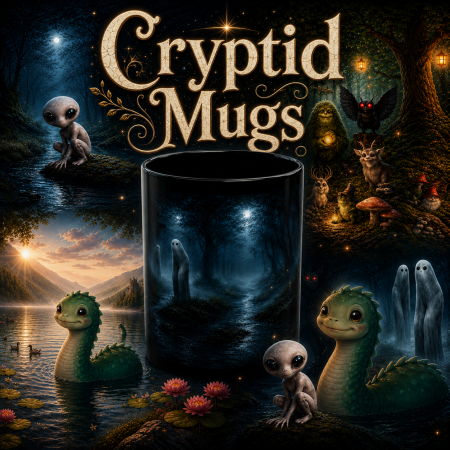 Custom Cryptid Mugs (11oz,15oz)
