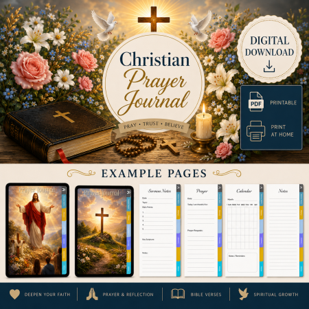 Digital Christian Prayer Journal