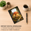 16 Mushroom Digital Composition Book