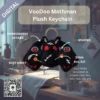 Voodoo Mothman Plush Keychain – ITH Machine Embroidery Design File