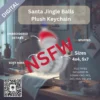 NSFW-Santa’s Jingle Balls Keychain — ITH Plush Embroidery File
