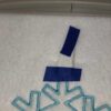 Snowflake Plush Keychain – ITH Machine Embroidery Design File