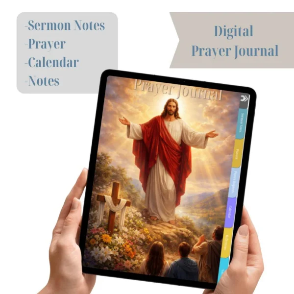 Digital Christian Prayer Journal | Jesus