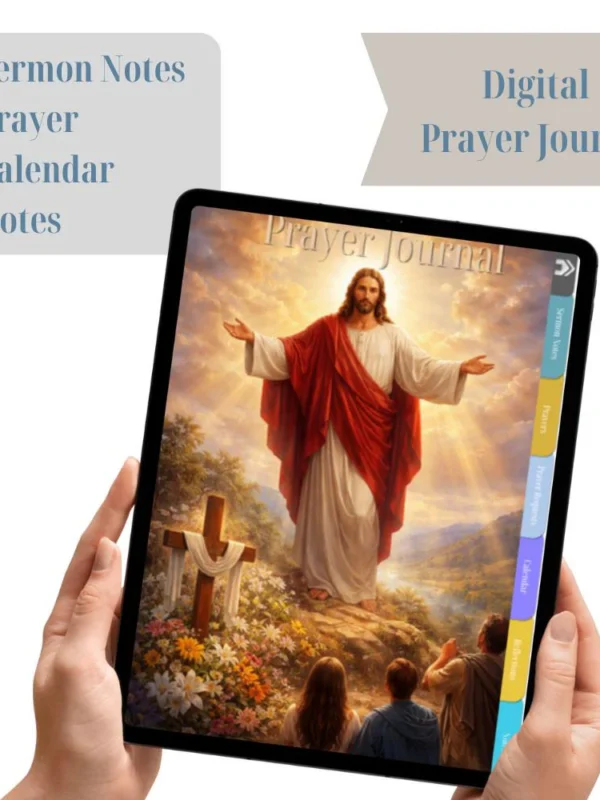 Digital Christian Prayer Journal | Jesus