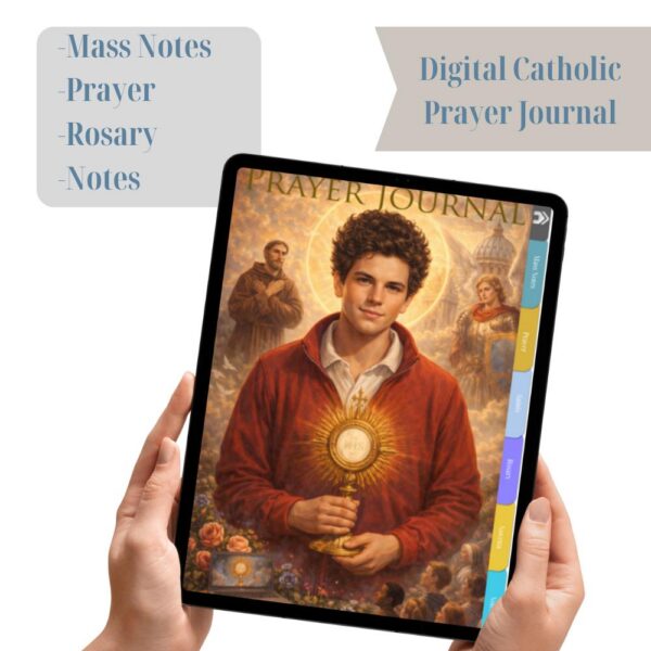 Digital Catholic Prayer Journal | Blessed Carlo Acutis