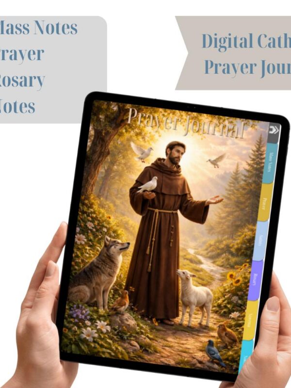 Digital Catholic Prayer Journal | St. Francis of Assisi