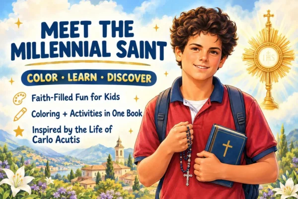 Commercial License Upgrade: St. Carlo Acutis Activity Book (Unbranded Files)