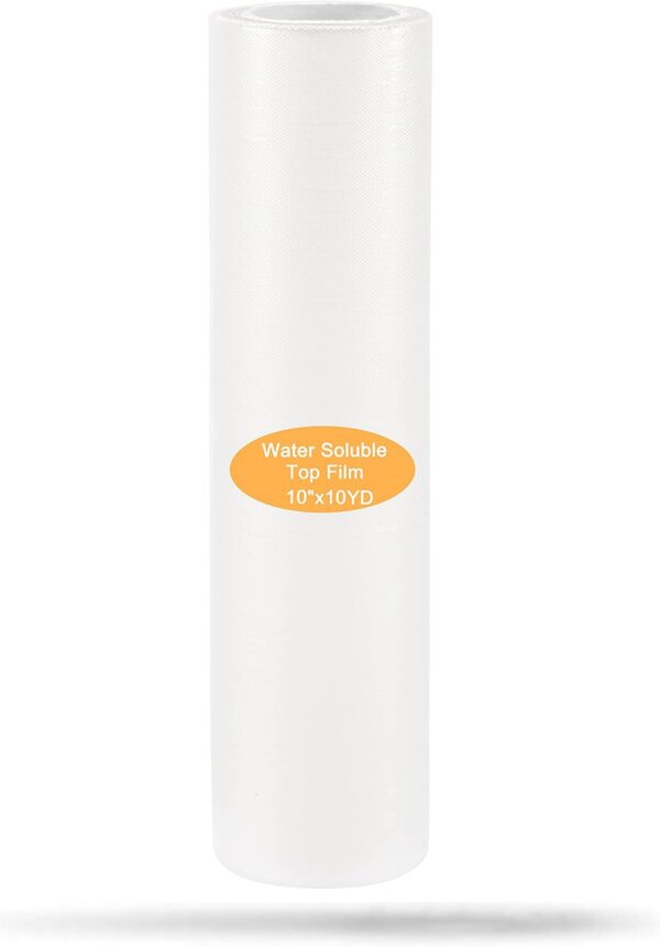 61qWMnZ1vQS._AC_SL1500_ New brothread 10" x 10 Yd Roll Water Soluble Embroidery Topping Film